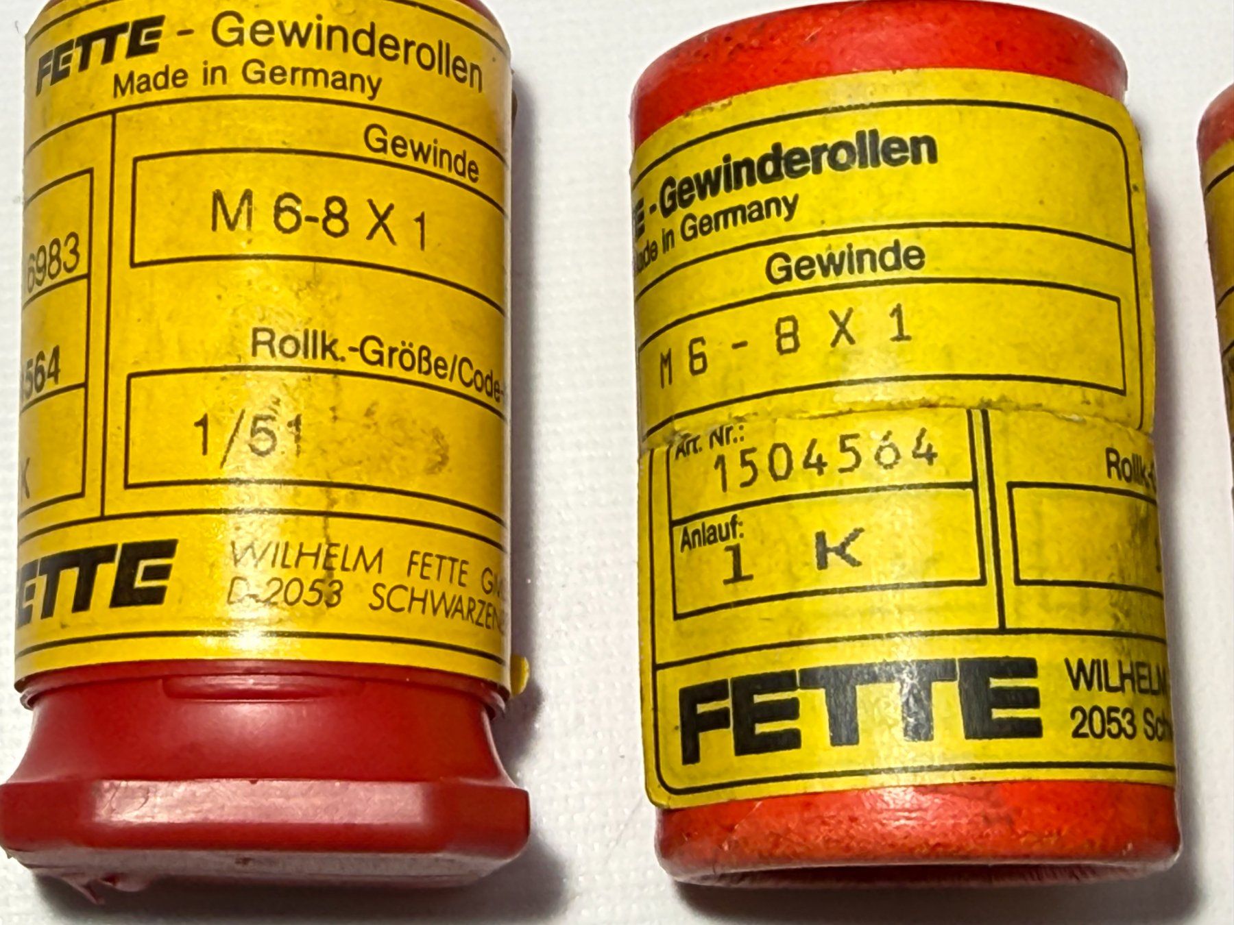 Tutti gli attrezzi: Fette F1 Gewinderollkopf – Usato da Boswil venduto da ABLagerBoswil 2