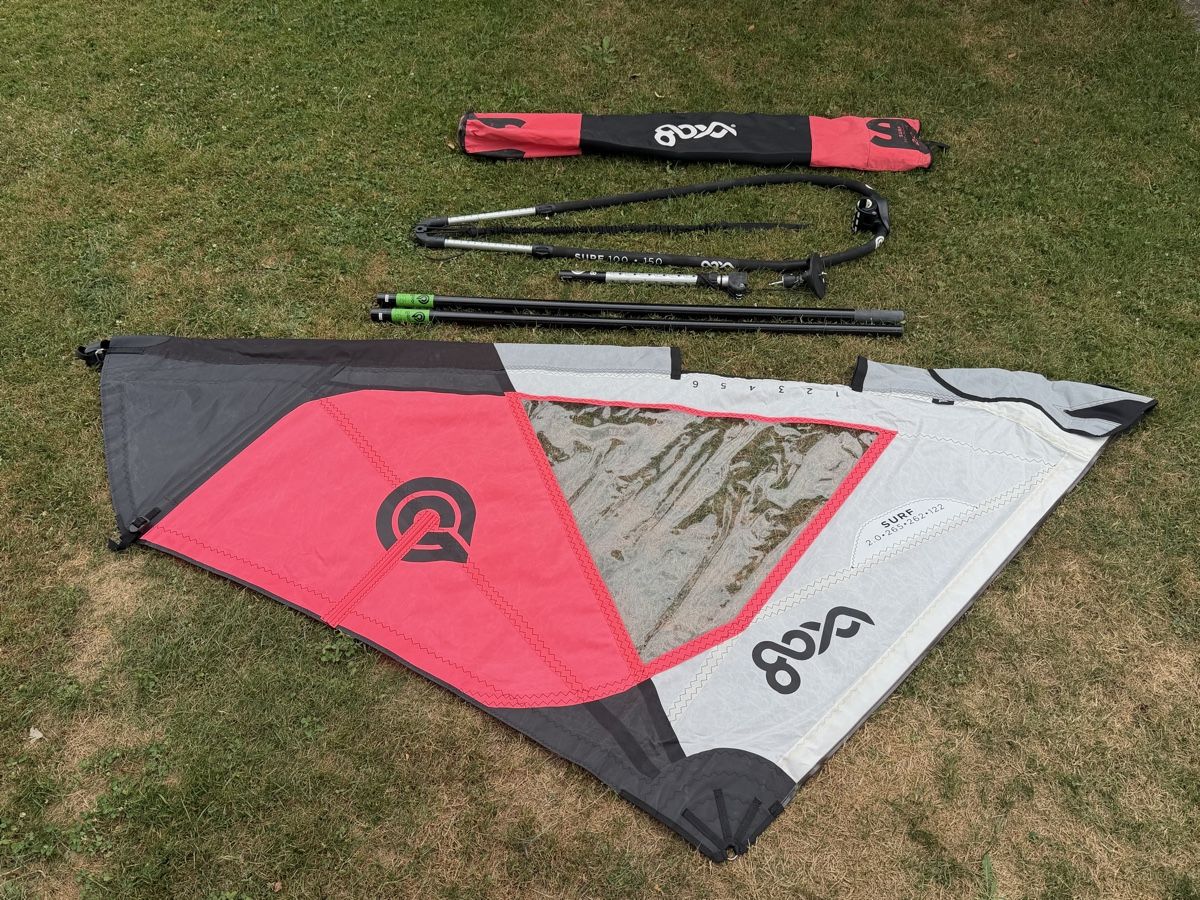 Surfen: Kinder Windsurf-Segel – Gebraucht aus Uster von xtenso