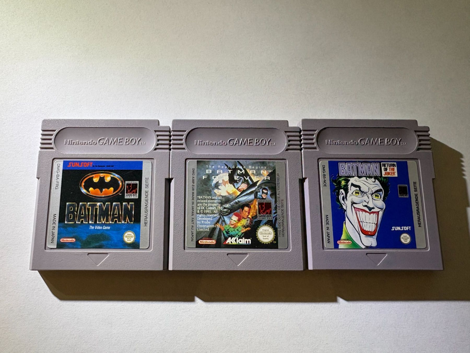 Nintendo Spiele: Batman Set - Nintendo Game Boy - FRG/EUR/NOE Module – Gebraucht aus Zürich von VintagePalace