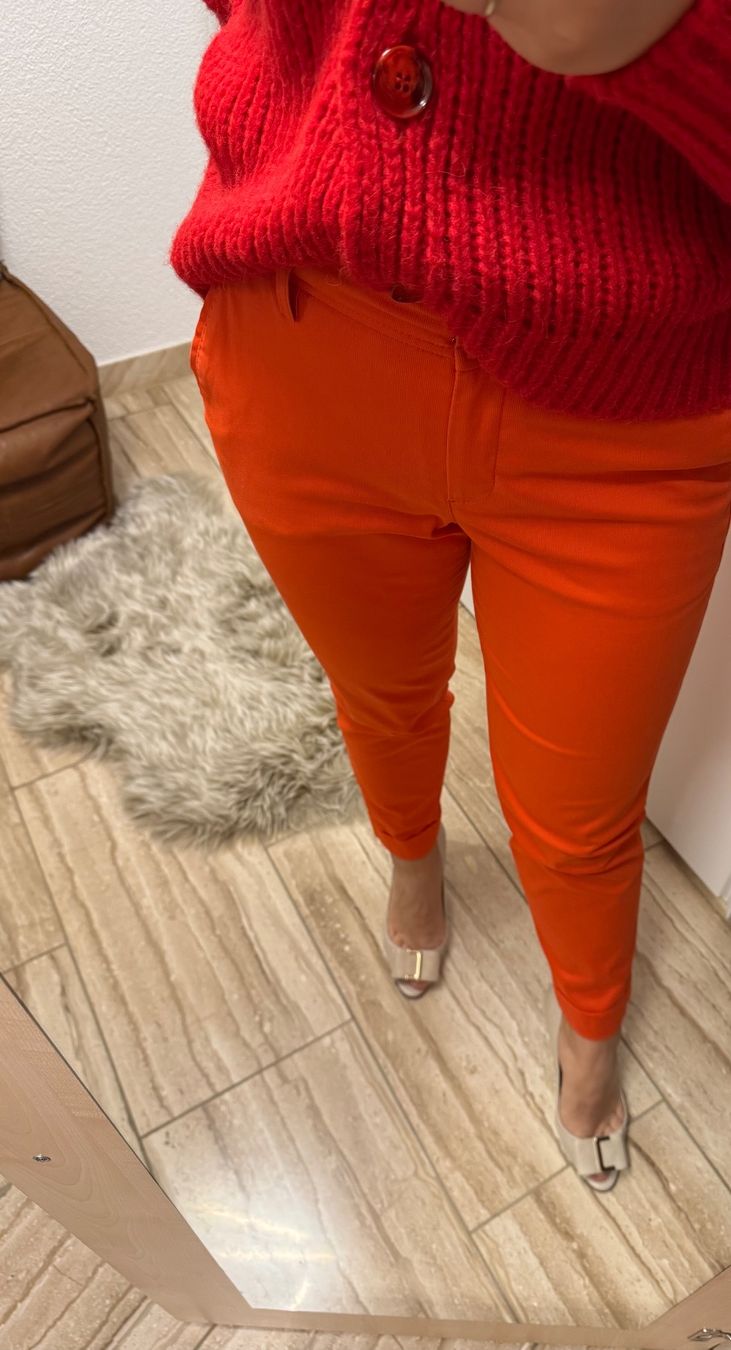 Cambio Pantaloni: Cambio Orange Hose Gr. 38 – Usato da Eichberg venduto da OanaB 2