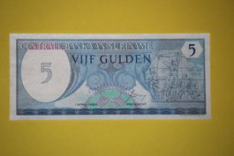 SURINAM - 5 Gulden 1982 UNC (0024426981)