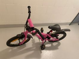 Gebrauchtes Kinderfahrrad rosa