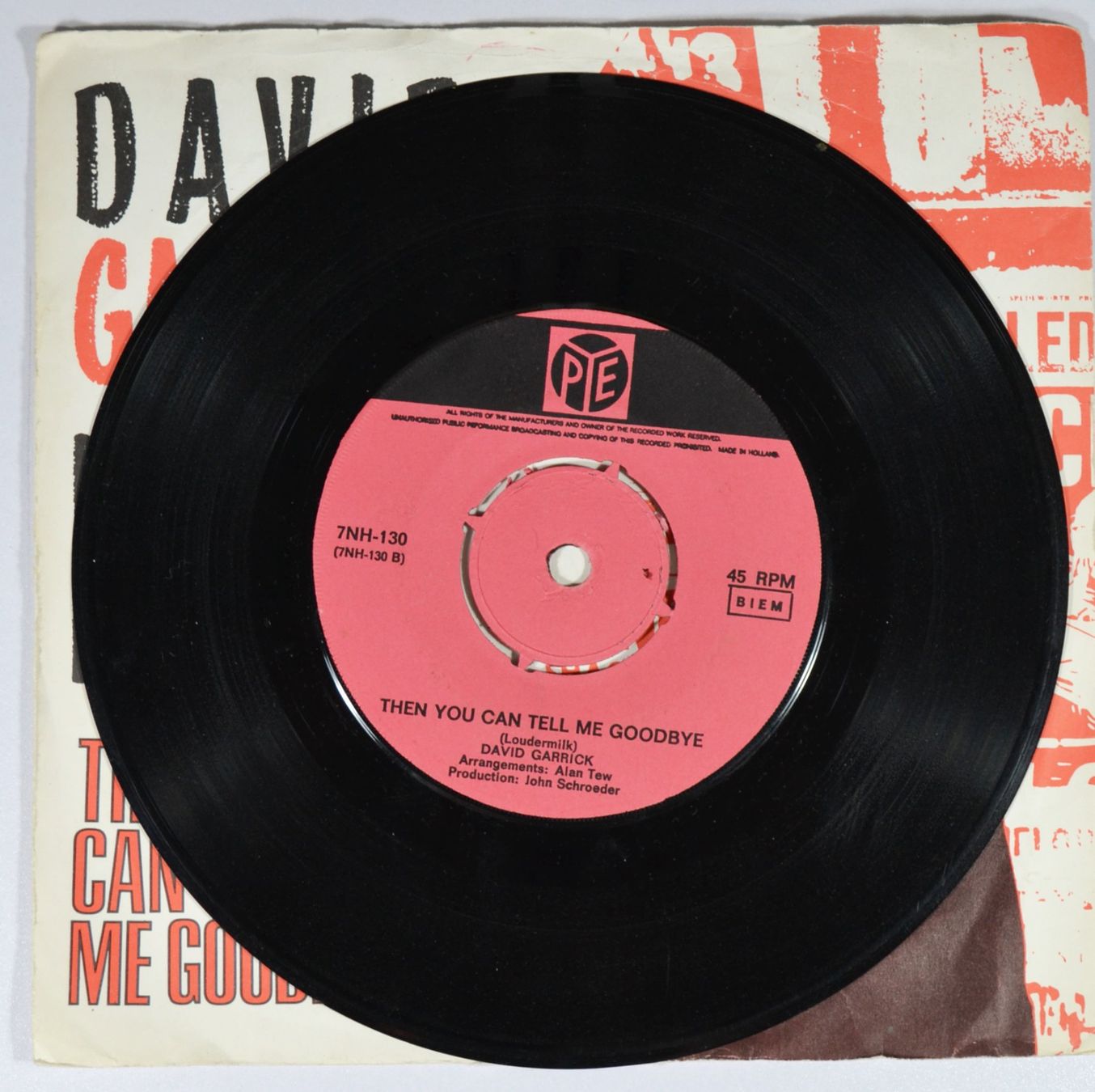 Schallplatten: Single: DAVID GARRICK - Unchained Melody – Gebraucht aus Frenkendorf von Yard-Sale-2000 1
