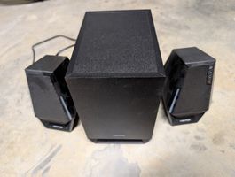 Hecate G1500 MAX 2.1 Desktop Gaming Speakers Schwarz
