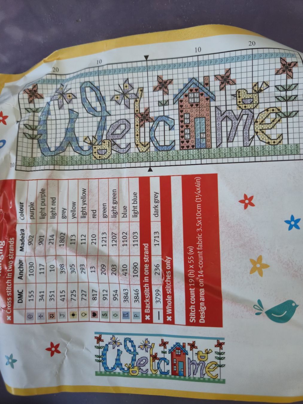 Kit bricolage: kit decouverte broderie – Nuovo e nell'imballaggio originale da Bulle venduto da nora169