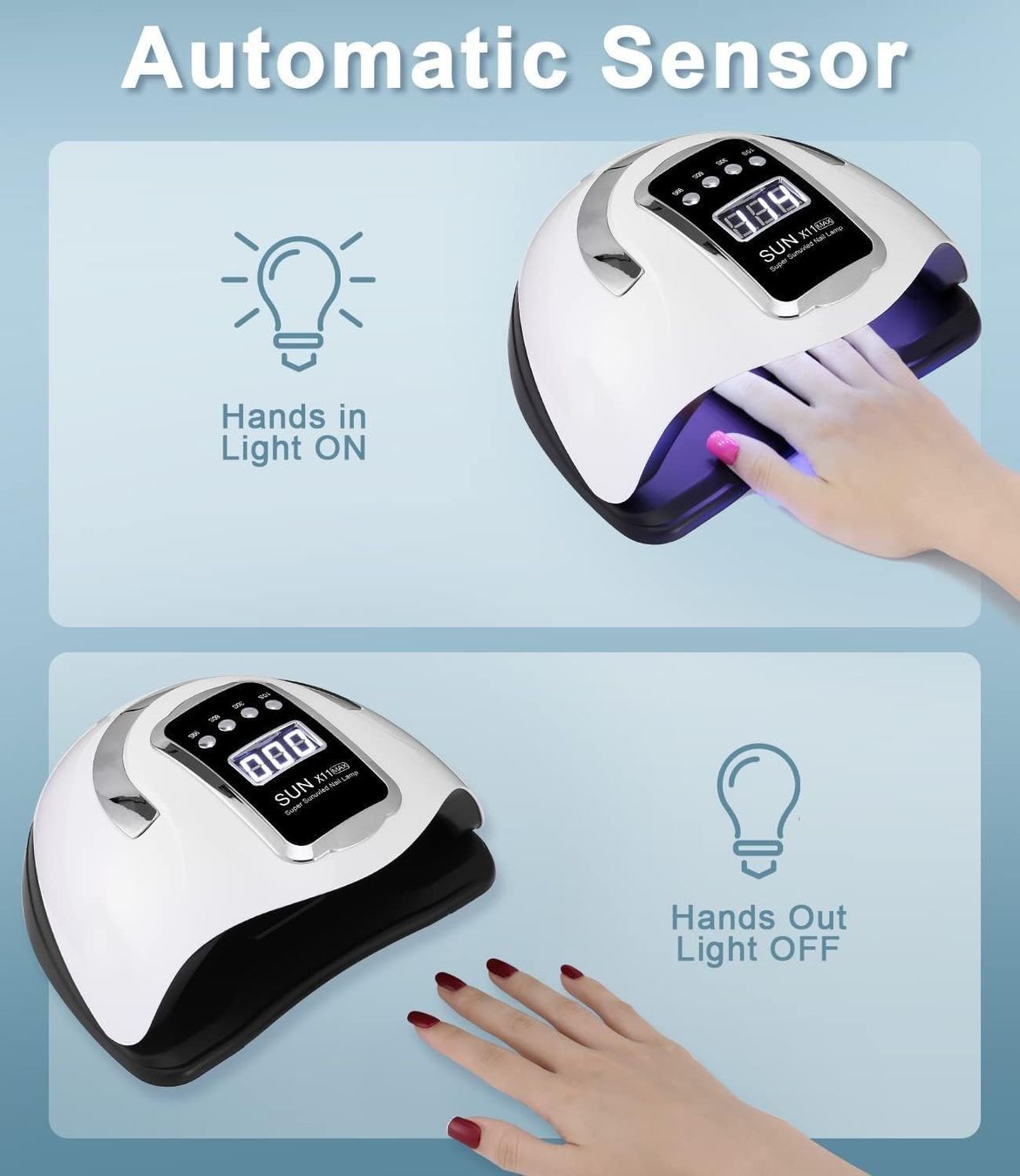 Lampade: Professionelle LED UV Nagellampe 66 LED – Nuovo e nell'imballaggio originale da Châtelaine venduto da topshop.switzerland 8