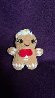 Amigurumi Mini Lebkuchenmann gehäkelt Weihnachten Geschenk