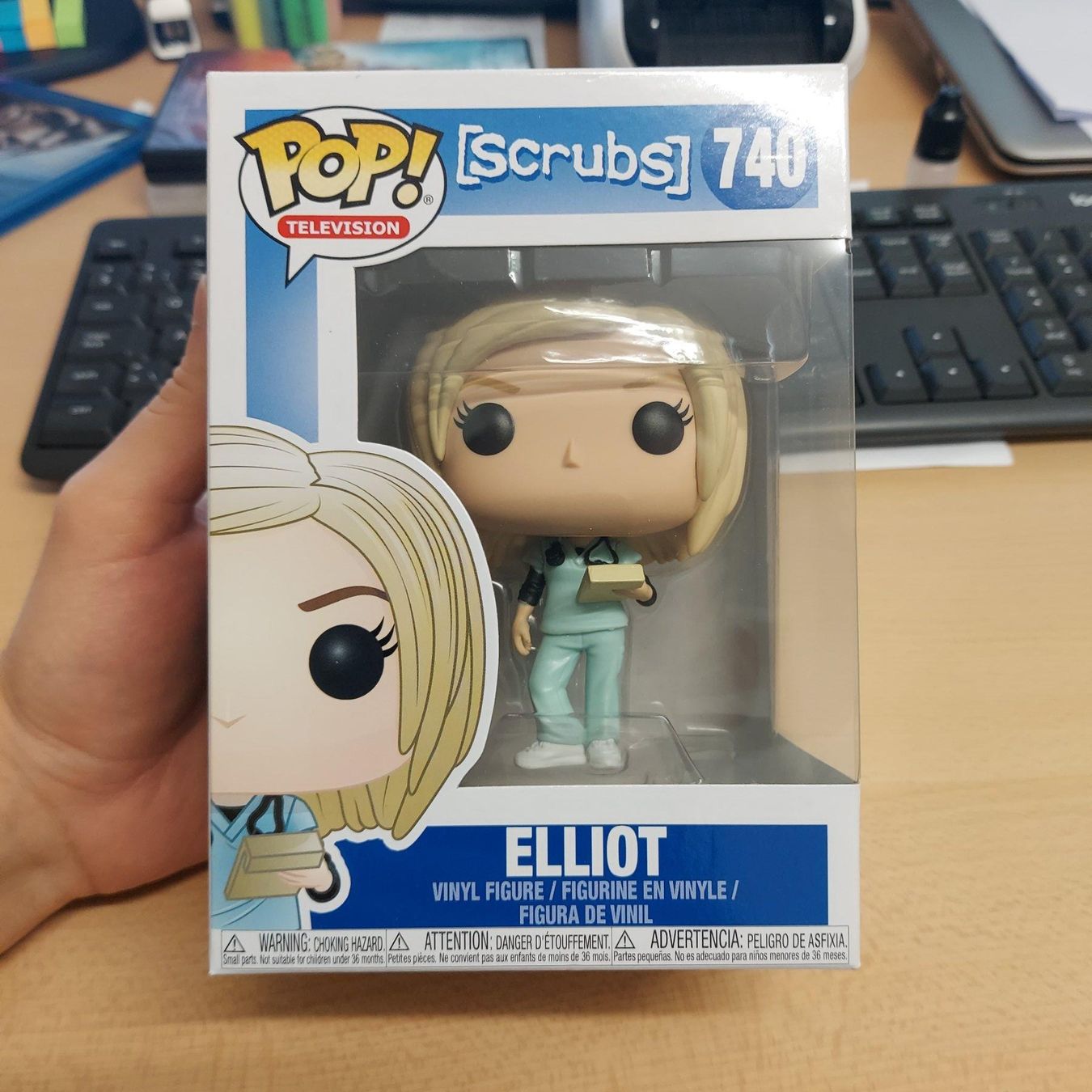 Funko Statuette: Funko POP! Scrubs - Elliot – Nuovo e nell'imballaggio originale da Hedingen venduto da Mr.Poopybutthole