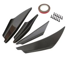 Flaps / Canards / Schwarz / Carbon passend für viele Autos