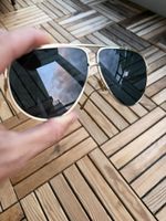 Dior Aviator Sunglasses - Gold/White Frame, Dark Lenses
