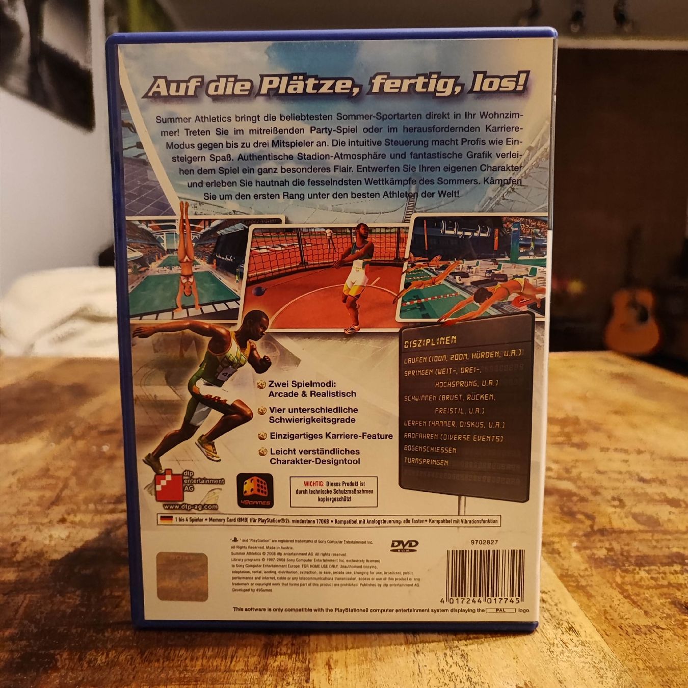 Sony Giochi: Summer Athletics PS2 Spiel Game  – Usato da Dübendorf venduto da kb86_MOVIE 1