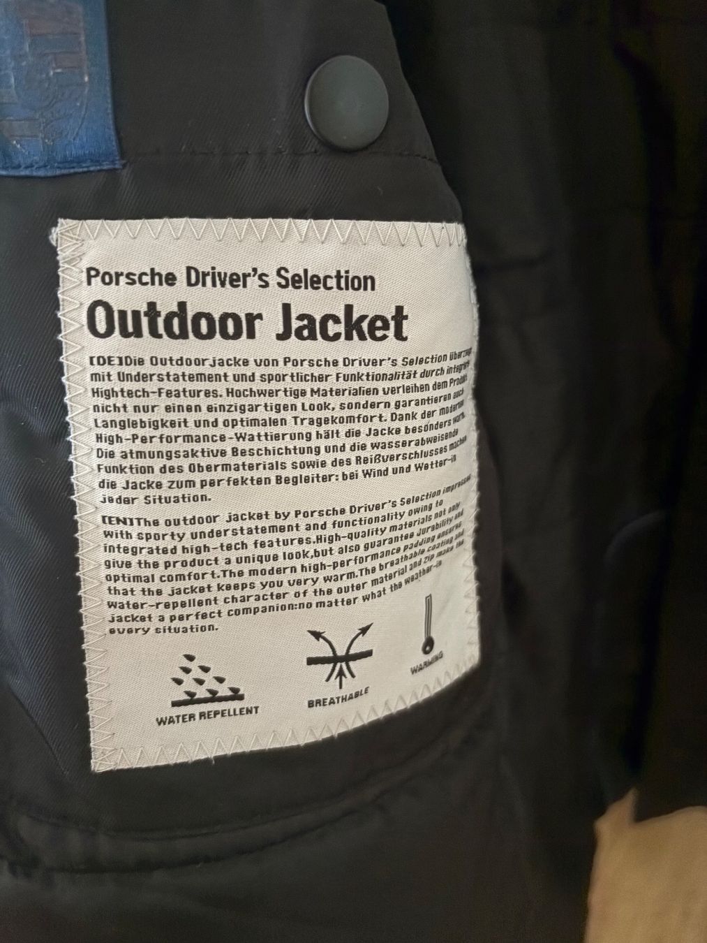 Porsche Jacken: Porsche Jacke Dunkelblau und Mexx Pullover – Gebraucht aus Baar von dieUhrenwerkstatt 3