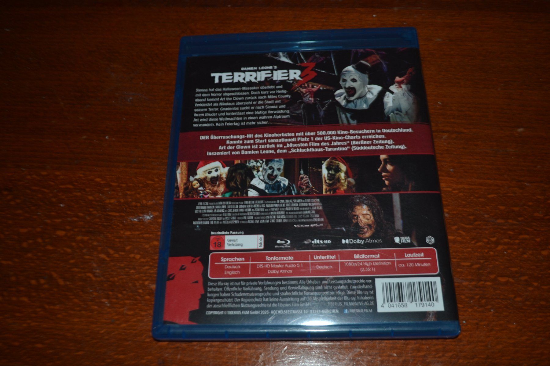 Tutti i DVDs: Terrifier 3 – Usato da Laupen ZH venduto da chefdom 1