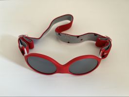 Kinder Sonnenbrille Julbo Loop rot Grösse S mit Etui
