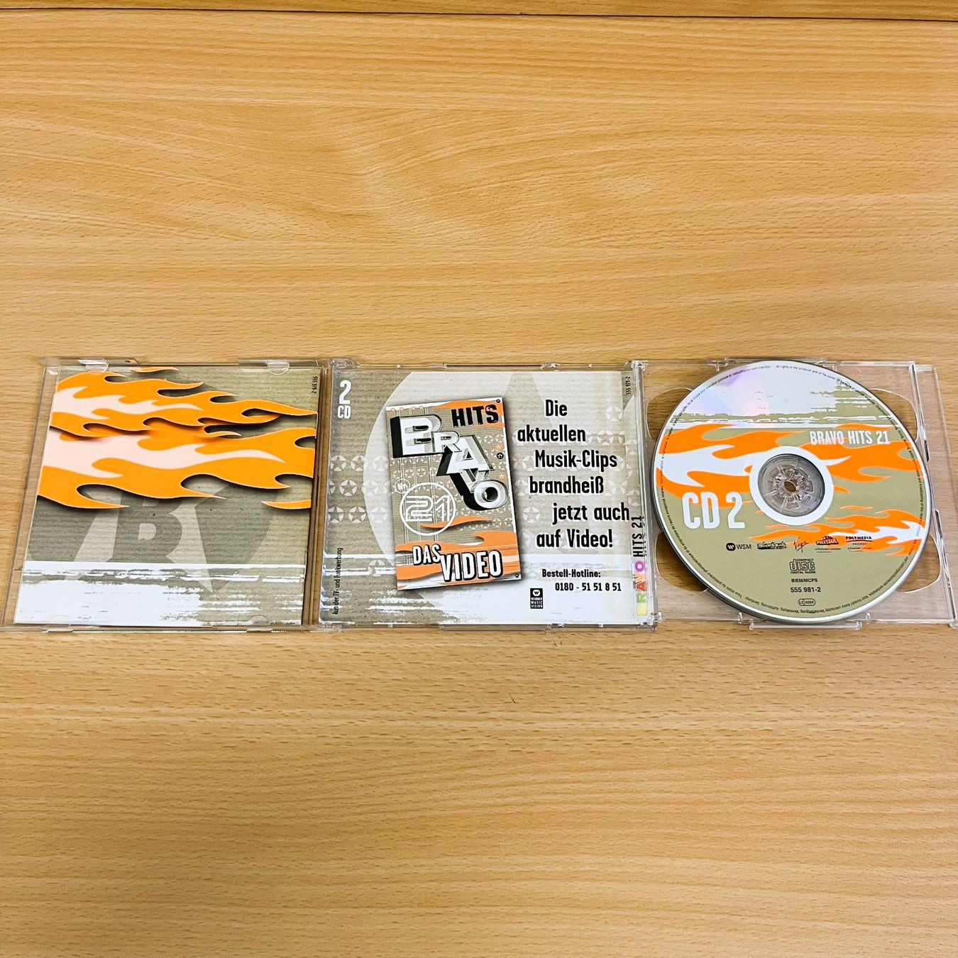CD: CD - Bravo Hits - Nr. 21 – Usato da Amlikon-Bissegg venduto da riestig 2