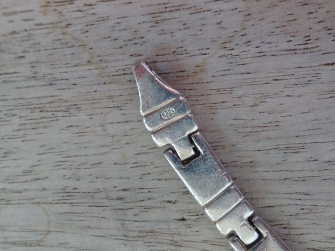 Catenine: Kette Bicolor Buchstabe "H" / 925 Silber – Usato da Esslingen venduto da FetteSchnecke 7