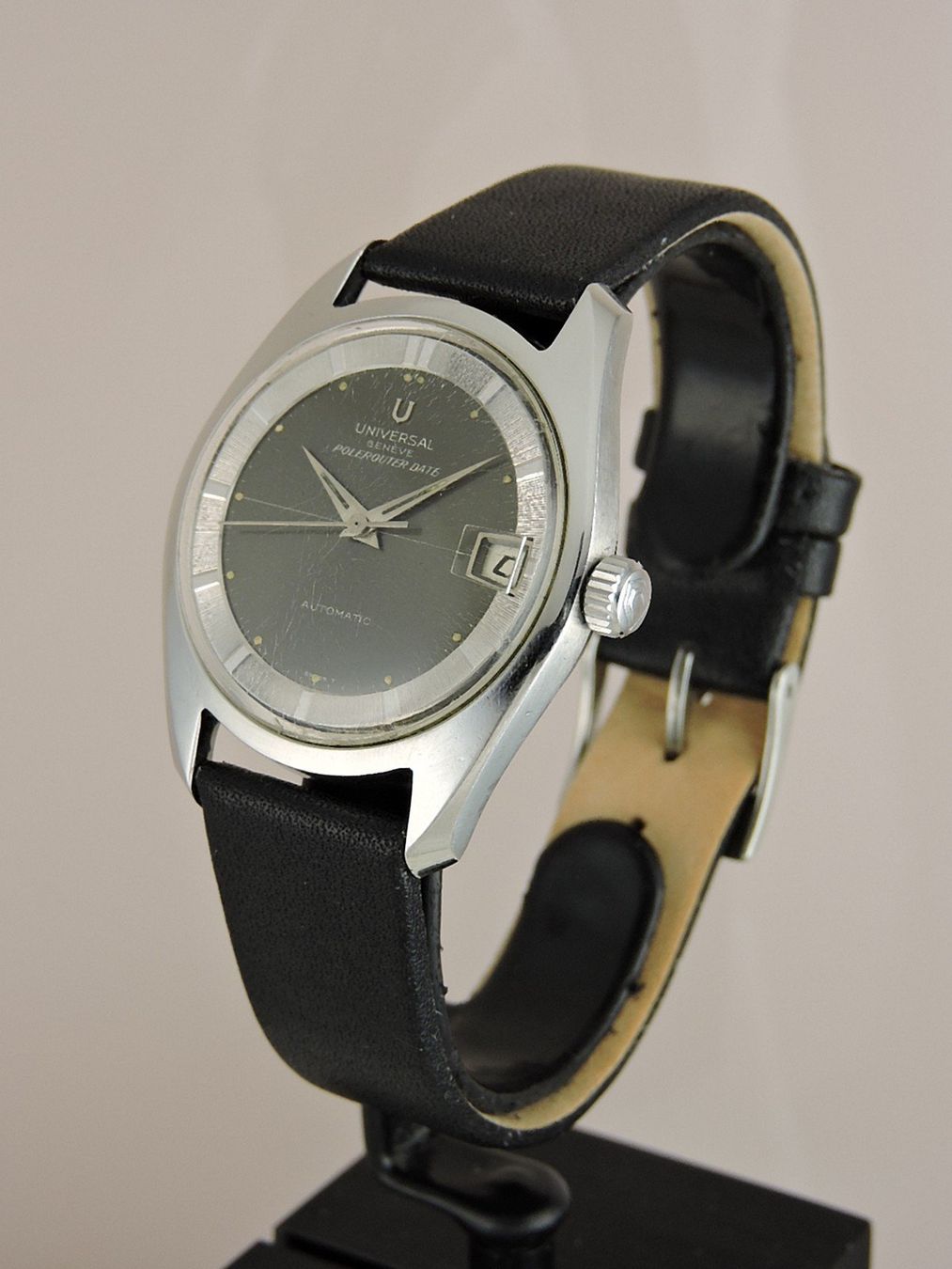 Universal Genève Orologi: 1966 Universal Genève Polerouter 869113-04 - Serviced – Usato da Bern venduto da Vintage-Oyster 1