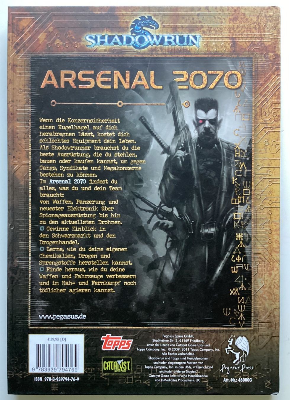 Libri: SHADOWRUN - Arsenal 2070 – Nuovo (secondo la descrizione) da Hünenberg venduto da Ecila 1
