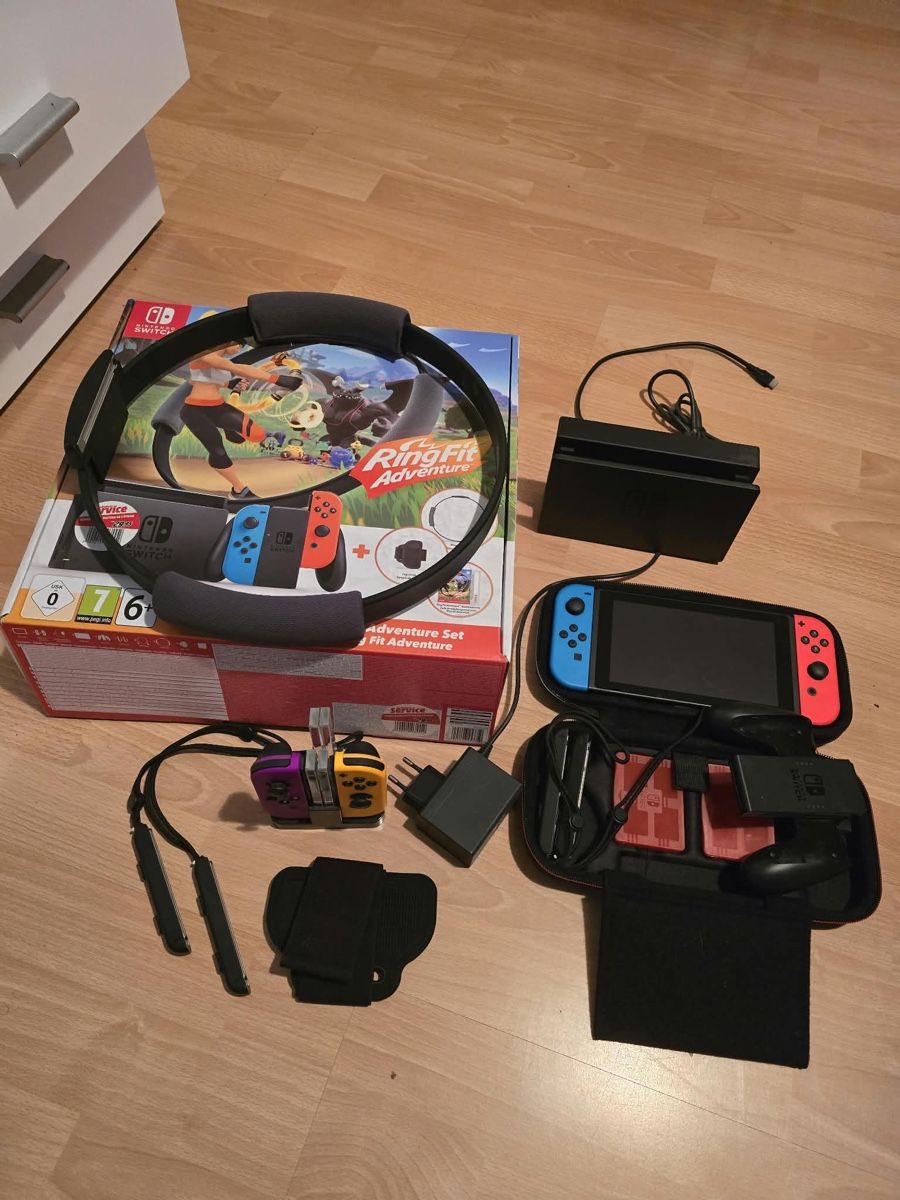 Nintendo Konsolen: Nintendo Switch mit Zubehör – Gebraucht aus Bitsch von pb5_p7pj