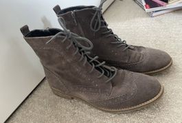 Bottines en daim t.38 