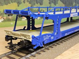 Electrotren 6010 _ SNFC Autotransporter TRANSFESA _ DC _ H0