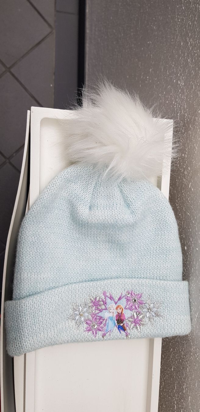 Altro abbigliamento per bambina: Frozen Mütze, hellblau, Winter, neuwertig – Usato da Zürich venduto da sb_t28m