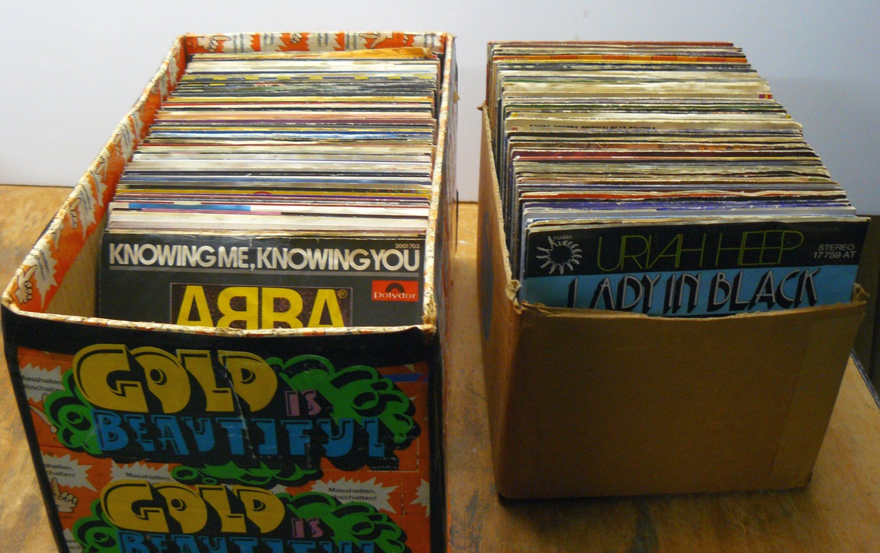 Dischi in vinile: Vinyl-Sammlung, ungefähr 220 Platten – Usato da Hombrechtikon venduto da Luetzelsee