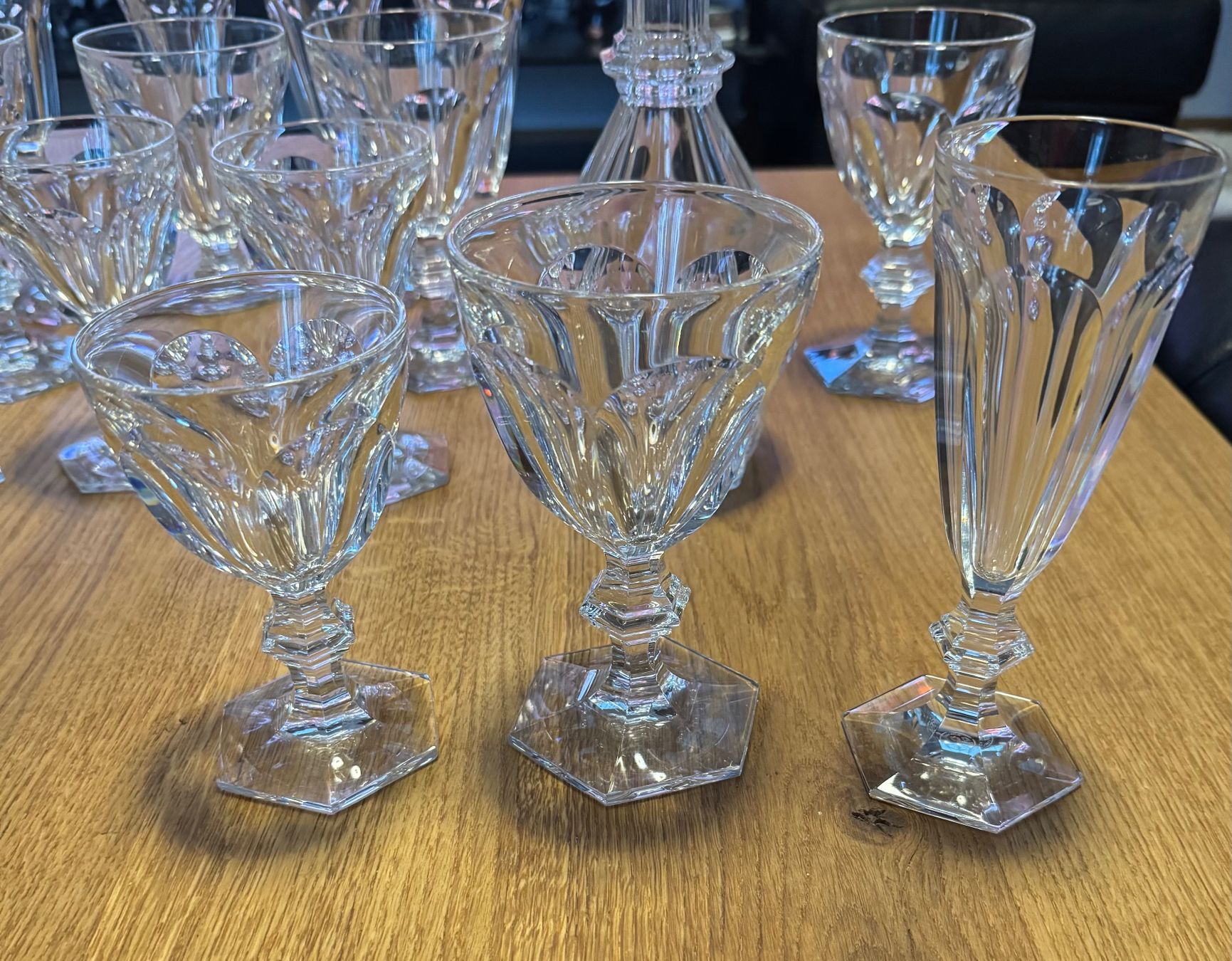 Baccarat Bicchieri: Baccarat Harcourt 1841 Gläser inkl. Weinkaraffe – Usato da Herzogenbuchsee venduto da zukerka 1