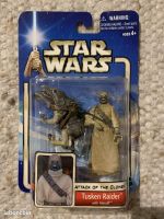 Star Wars Saga AOTC 2002 - Tusken Raider with Massiff