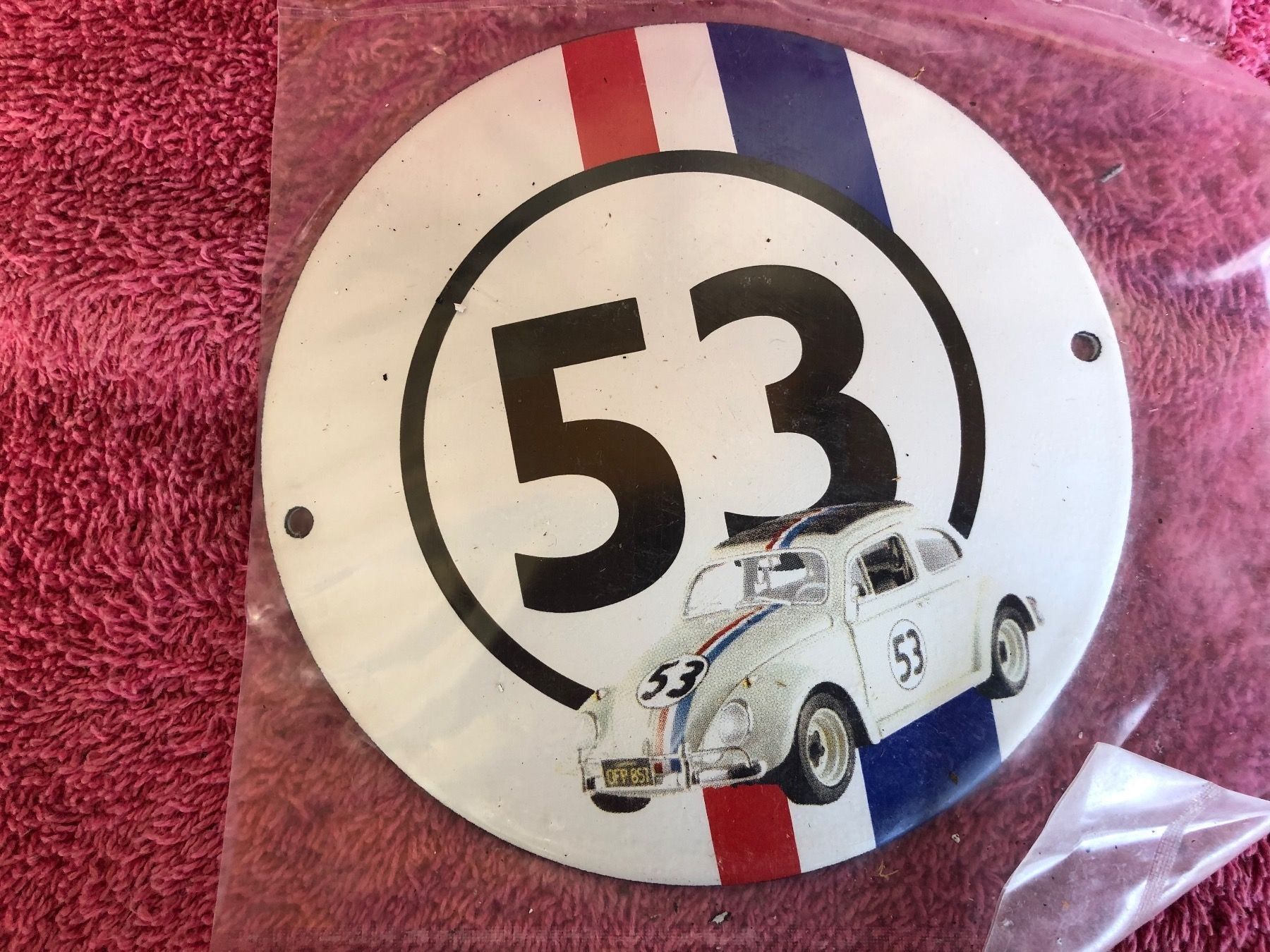 Insegne: Vw käfer 53 herbie film – Nuovo e nell'imballaggio originale da Reinach AG venduto da rares75
