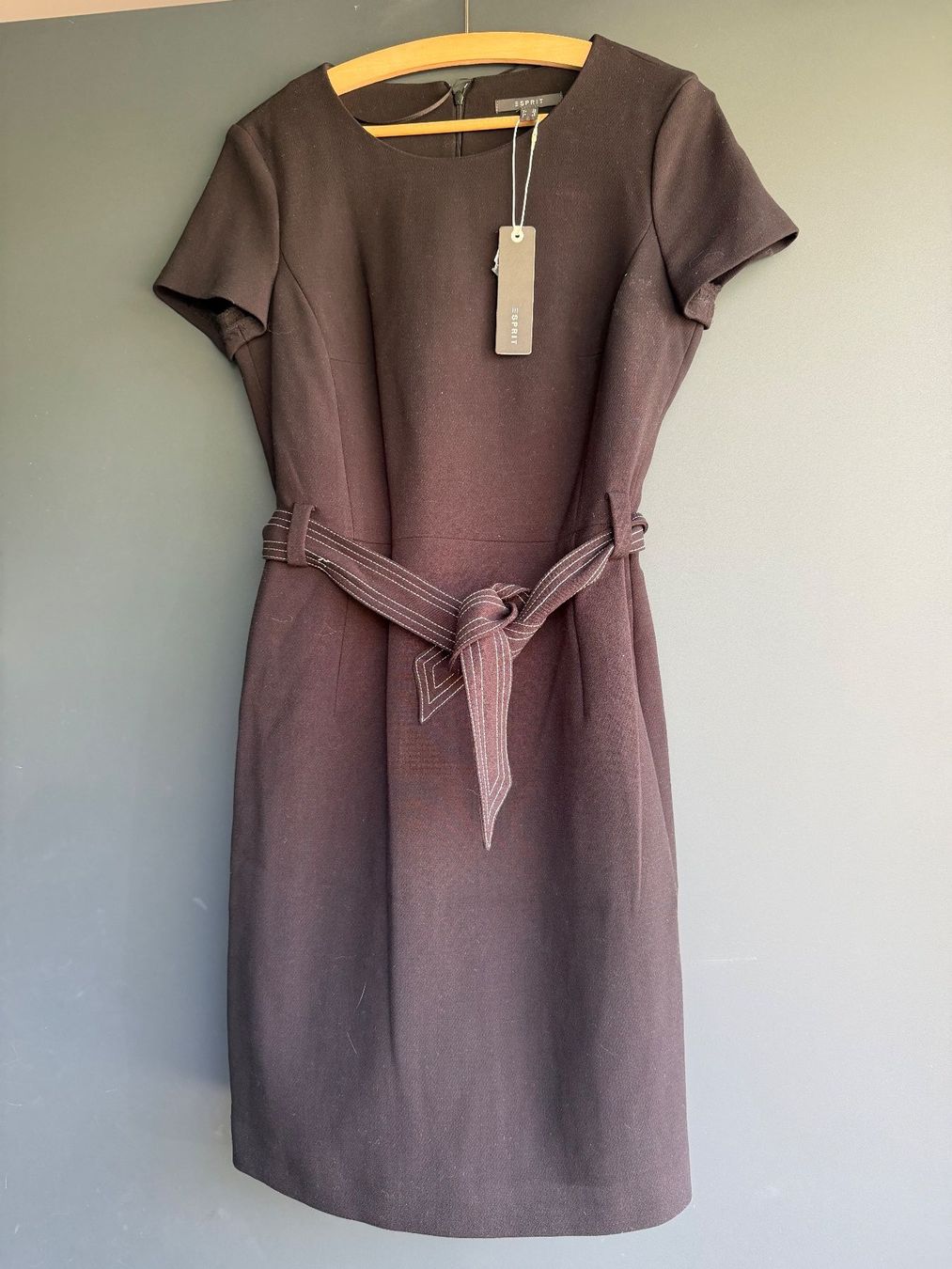 Esprit Vestiti: Edles Esprit Kleid Gr. 36, schwarz, neu, Stretch – Nuovo e nell'imballaggio originale da Muttenz venduto da flowers04
