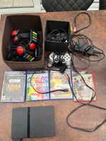 retro PS2 Partyspiele mit Zubehör