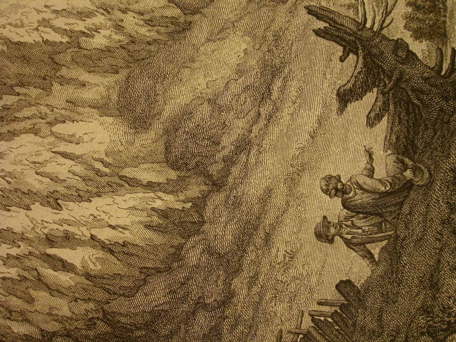 Incisioni: GRINDELWALDGLETSCHER, KUPFERSTICH 1788 – Usato da Grüningen venduto da Kartensammler 2