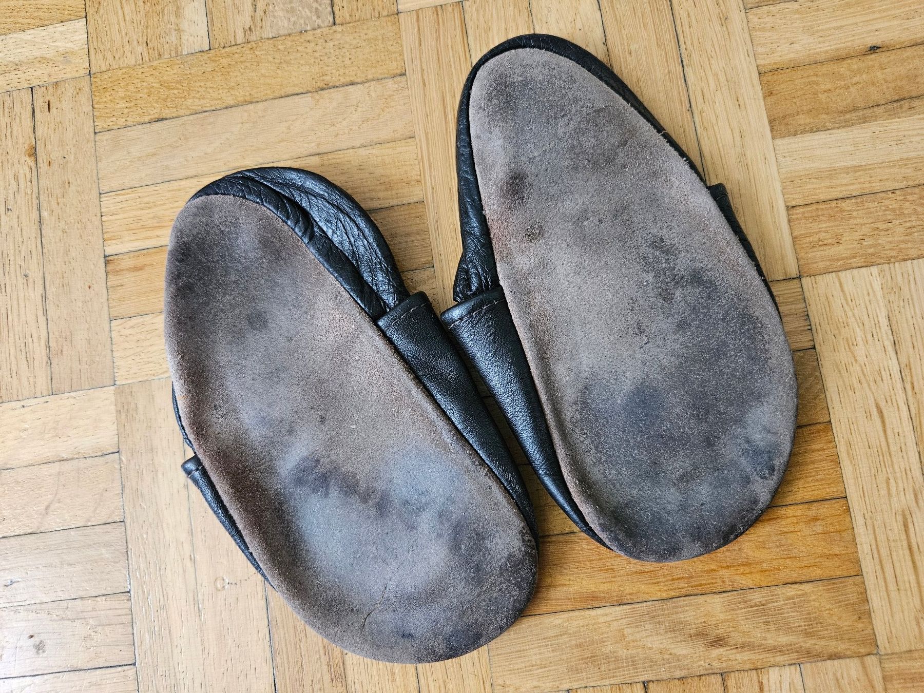 Schuhe für Jungen: Lederfinkli Frosch ca. Gr. 27 / 17.5 cm – Gebraucht aus Unterengstringen von saraman 1