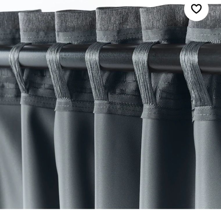 Ikea Vorhange Grau