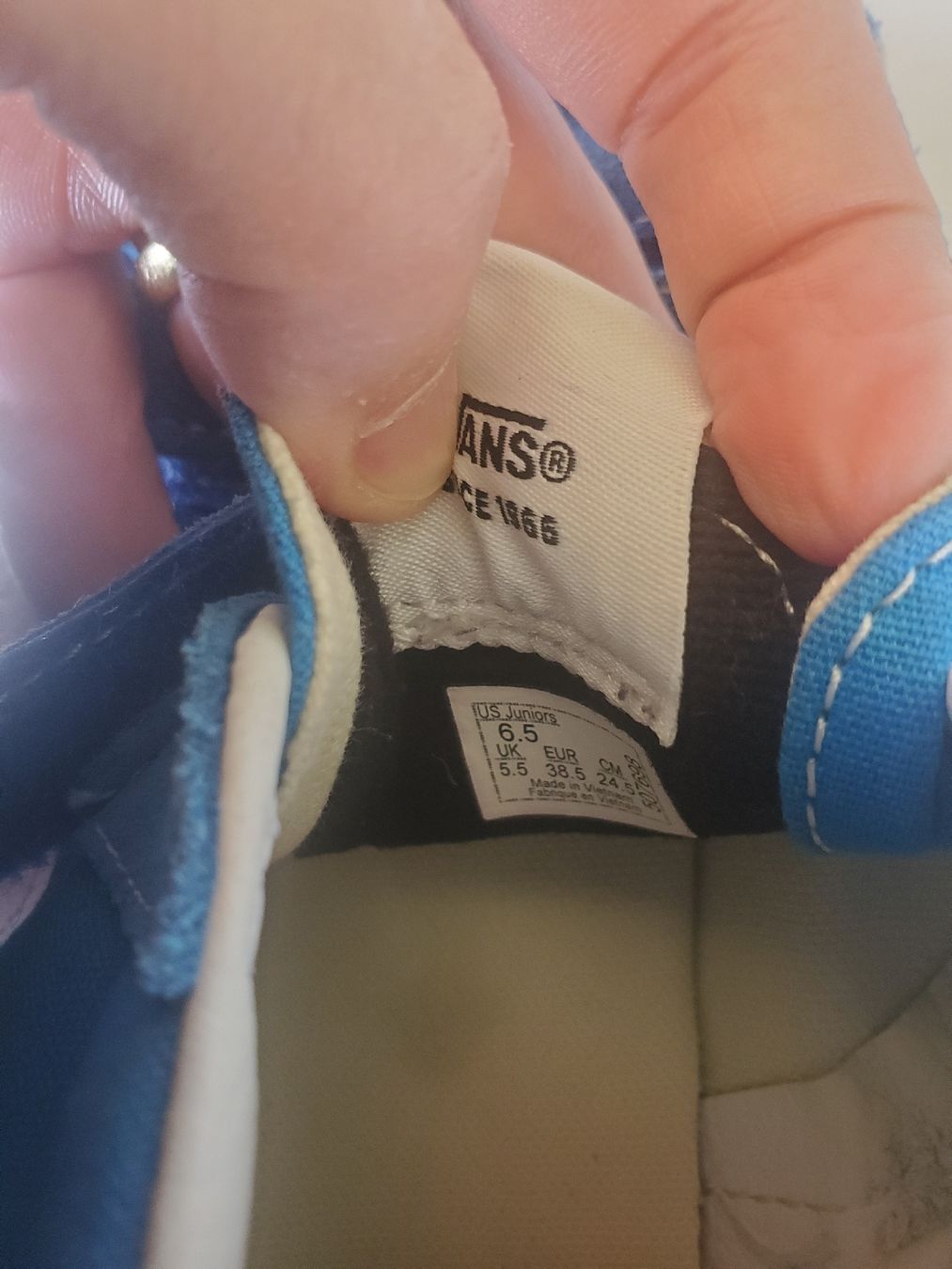Vans Scarpe da uomo: Vans Sk8-Hi Schuhe, Grösse 38.5 – Usato da Frauenfeld venduto da BeneFull 4
