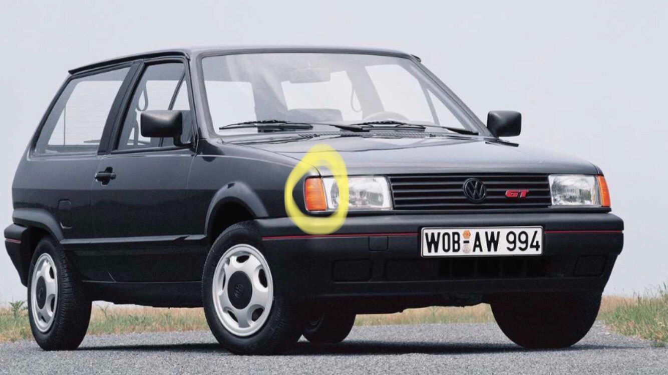 Volkswagen Tutti pezzi di ricambio auto: VW Polo Typ 2 Blinkerglas orange – Usato da Boll venduto da Jopp1