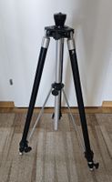 Hochwertiges Kamerastativ,       Schwarz/Silber