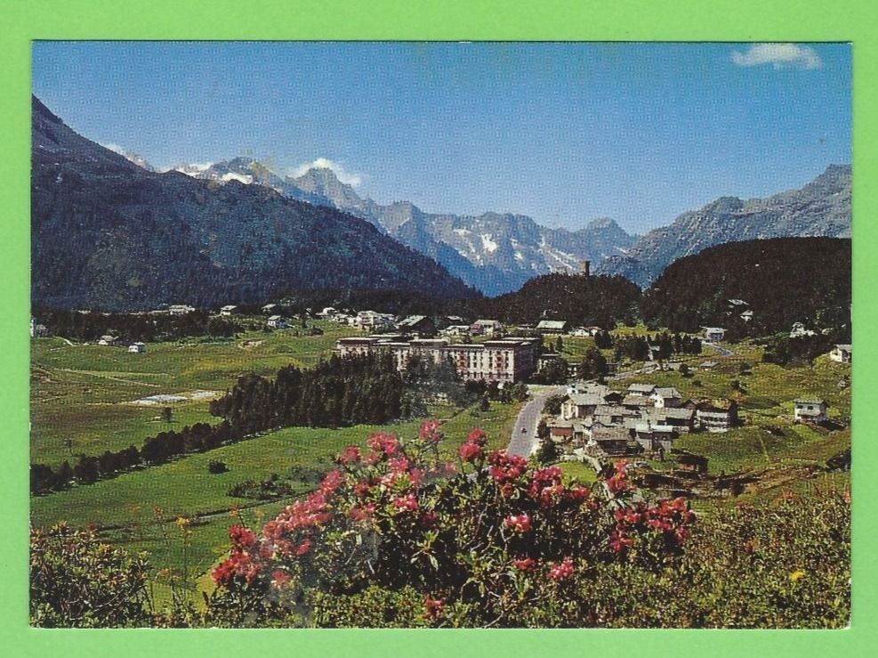 Ansichtskarten: Maloja, mit Maloja-Palace – Neu (gemäss Beschreibung) aus Zürich von t24_de