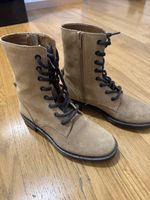 Zara Leder Stiefeln