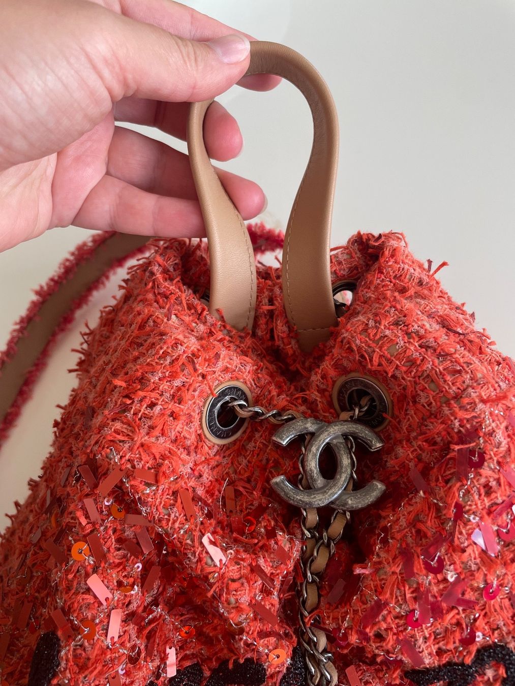 Chanel Zaini: Chanel Rücksack Tasche – Nuovo (secondo la descrizione) da Winterthur venduto da 19.19 4