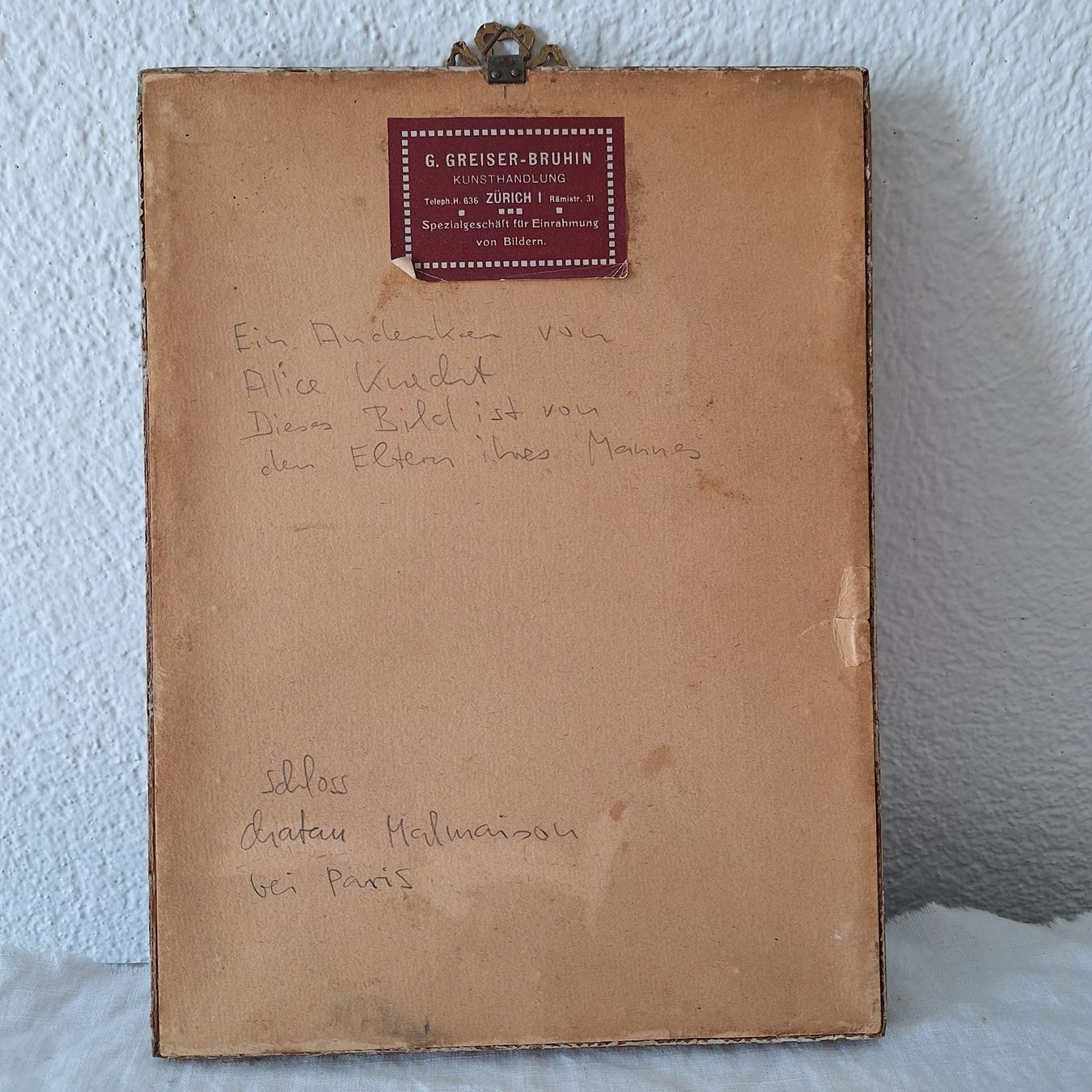 Foto & Immagini: Versand möglich! Altes Bild Shabby Chic Stil – Usato da Winterthur venduto da Goldpipau 1