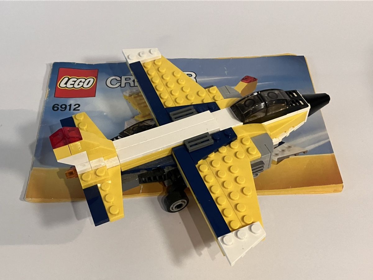 Lego Kit di costruzioni: LEGO Creator 6912 Düsenflugzeug 3in1 – Usato da Niederweningen venduto da Peugette 3