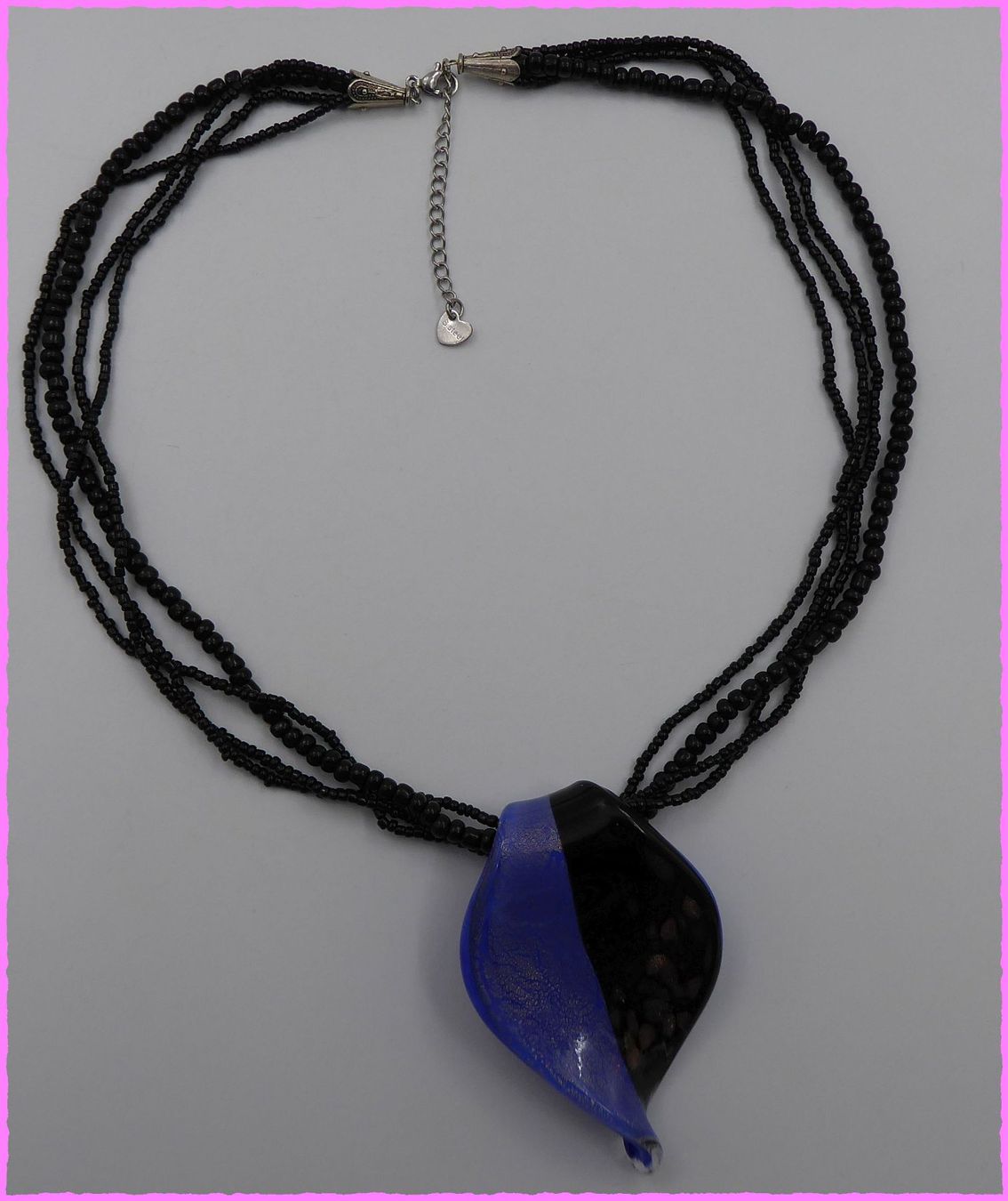 Catenine: 4-reihig Glasperlen - Collier Rocailles ca. 49cm – Nuovo e nell'imballaggio originale da Oberglatt ZH venduto da Diamond-Girl 2