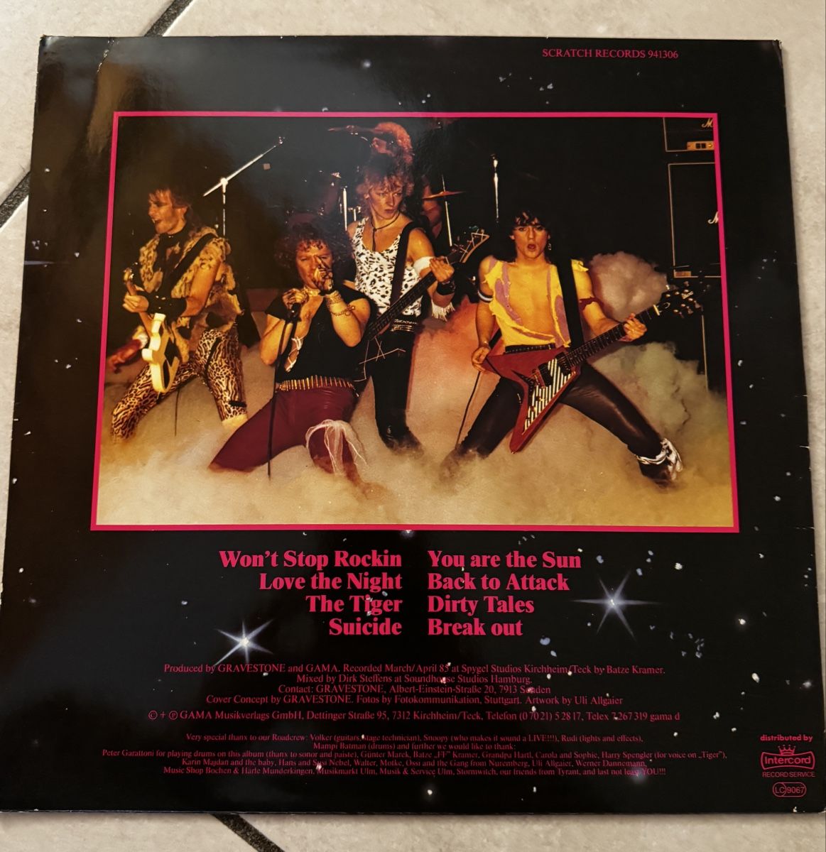Vinyles: LP - Gravestone / Back to attack – D'occasion à Tuggen par Ainslie-Man 1