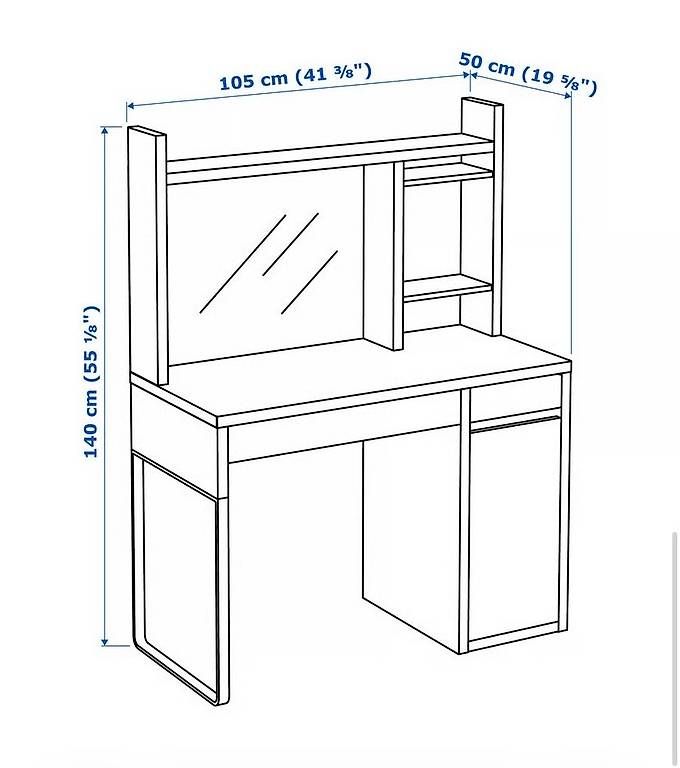 Schreibtische: Bureau ikea Micke 105x50 – Gebraucht aus Morges von salamat78 1