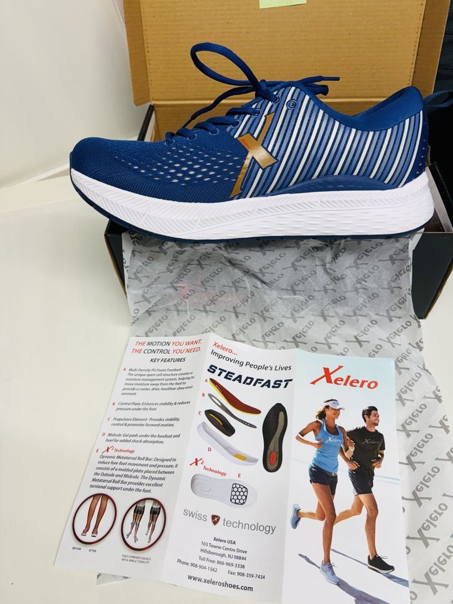 Scarpe da uomo: Chaussures de course Xelero Steadfast, Taille 44, Neuves – Nuovo e nell'imballaggio originale da Brügg BE venduto da Goob 1