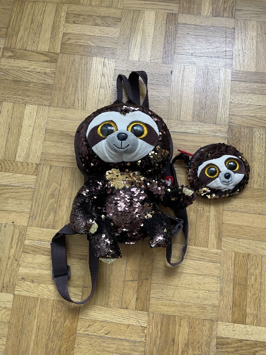 Borse & Zaini: Sac à dos et porte monnaie TY sequins  – Usato da Morges venduto da louloutte788