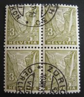 Z194 VB gest. Zürich Oerlikon 10.8.37, s.s. Stempel