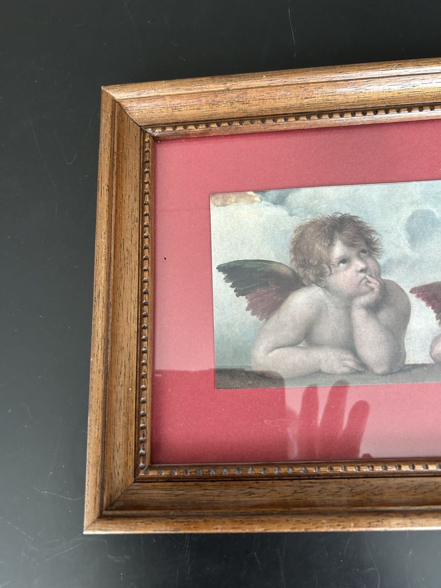 Foto & Immagini: Ausschnitt Raffaels Engel: Sixtinische Madonna – Usato da Zumikon venduto da tuna007 3